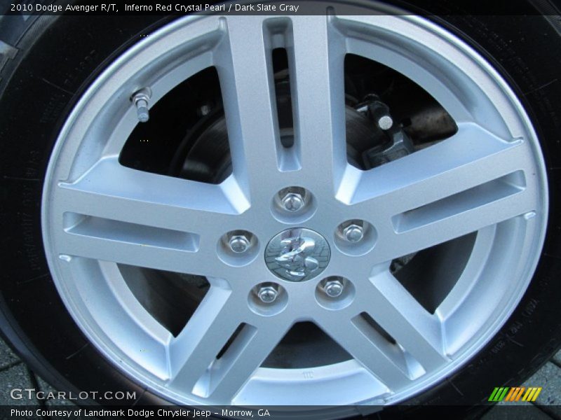 Inferno Red Crystal Pearl / Dark Slate Gray 2010 Dodge Avenger R/T