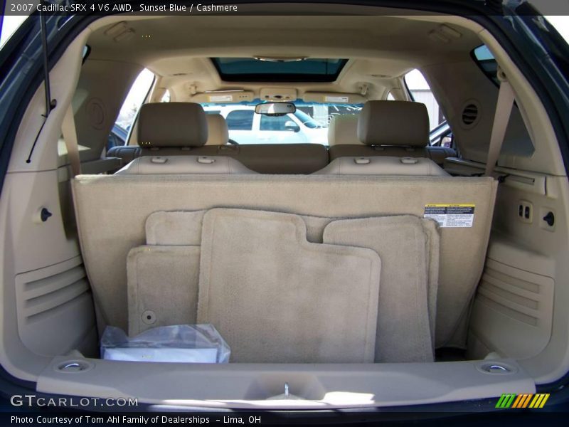 Sunset Blue / Cashmere 2007 Cadillac SRX 4 V6 AWD