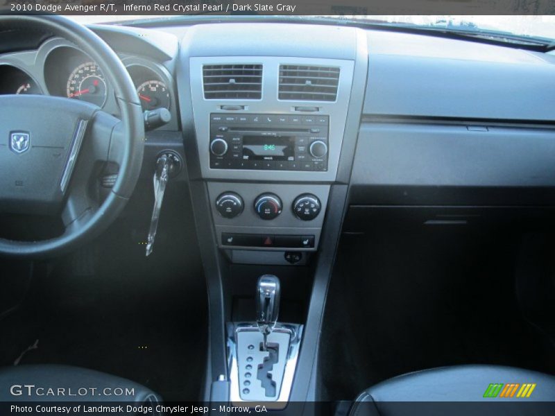 Inferno Red Crystal Pearl / Dark Slate Gray 2010 Dodge Avenger R/T