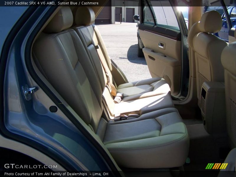 Sunset Blue / Cashmere 2007 Cadillac SRX 4 V6 AWD