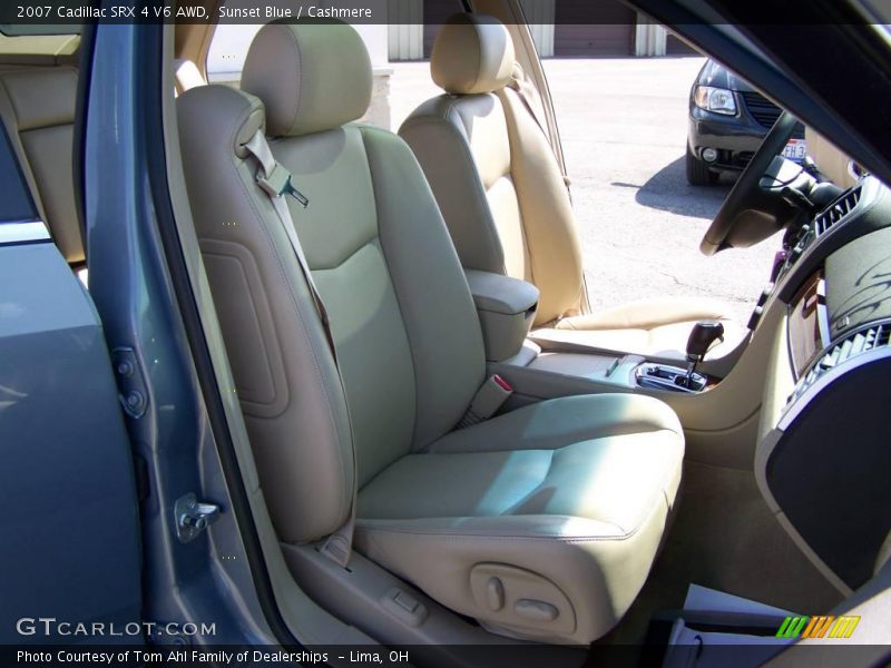 Sunset Blue / Cashmere 2007 Cadillac SRX 4 V6 AWD