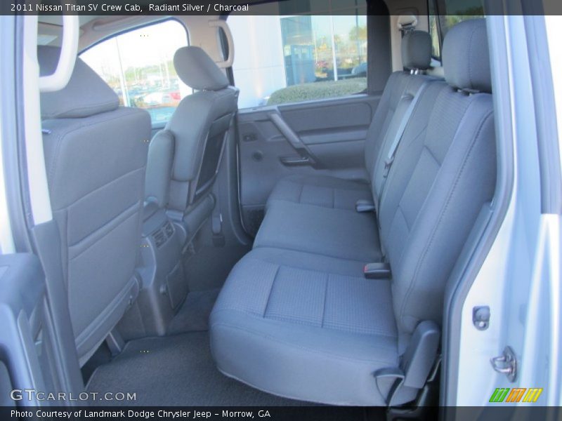 Radiant Silver / Charcoal 2011 Nissan Titan SV Crew Cab