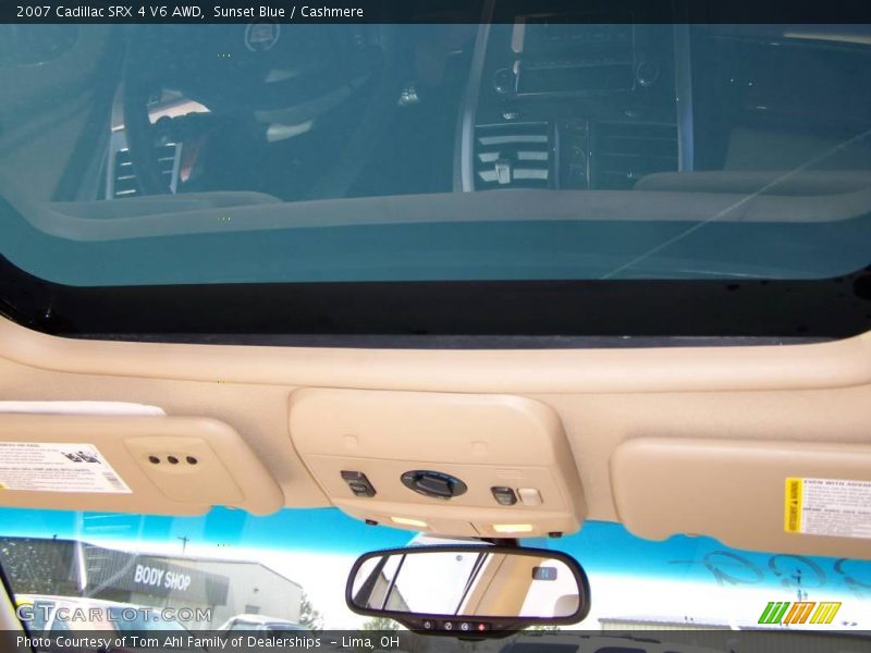 Sunset Blue / Cashmere 2007 Cadillac SRX 4 V6 AWD