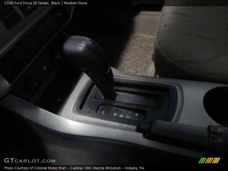 Black / Medium Stone 2008 Ford Focus SE Sedan