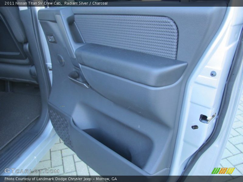 Radiant Silver / Charcoal 2011 Nissan Titan SV Crew Cab
