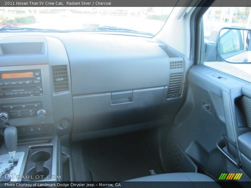 Radiant Silver / Charcoal 2011 Nissan Titan SV Crew Cab