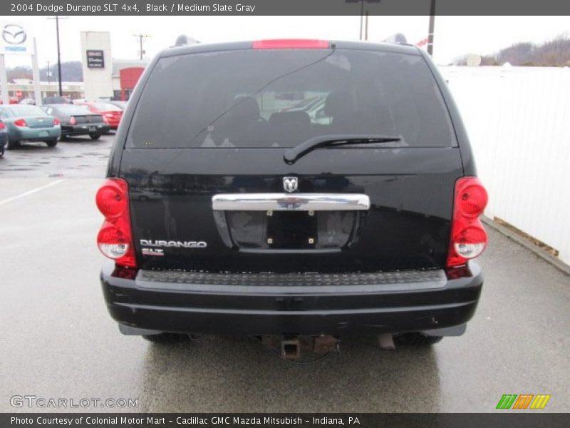Black / Medium Slate Gray 2004 Dodge Durango SLT 4x4