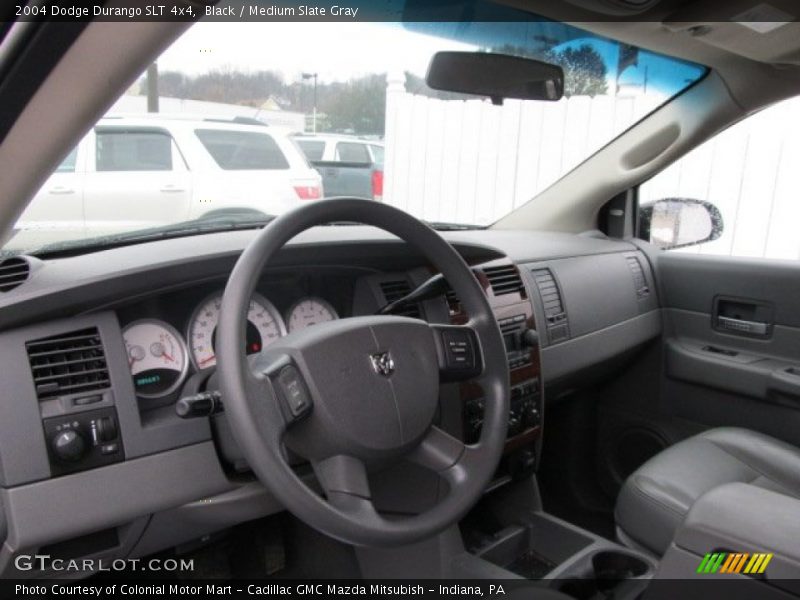 Black / Medium Slate Gray 2004 Dodge Durango SLT 4x4