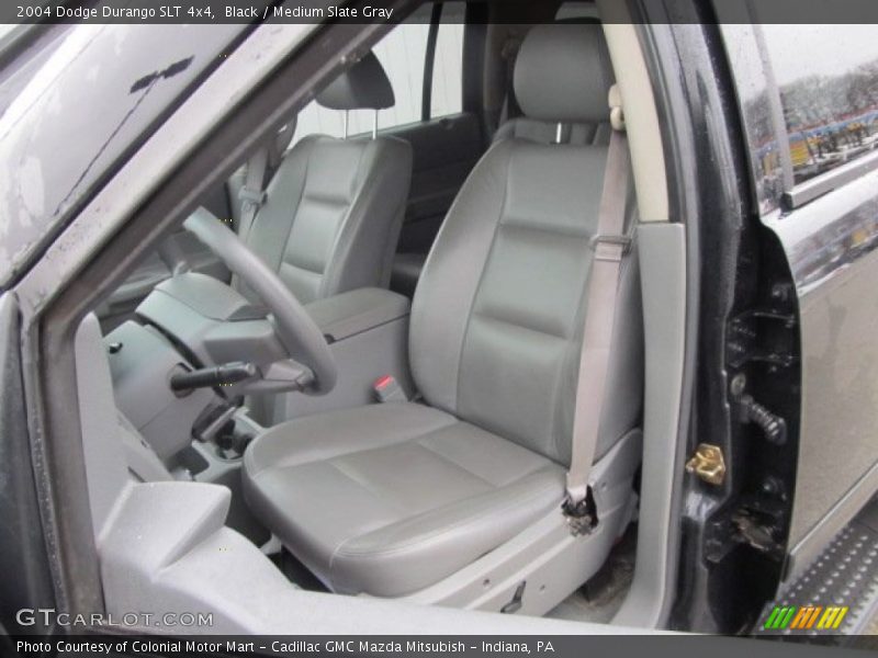 Black / Medium Slate Gray 2004 Dodge Durango SLT 4x4