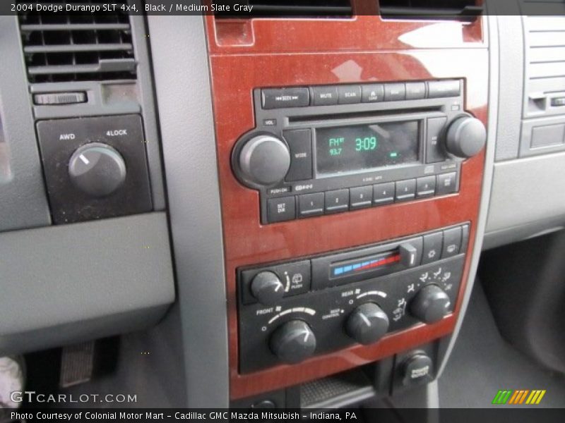 Black / Medium Slate Gray 2004 Dodge Durango SLT 4x4