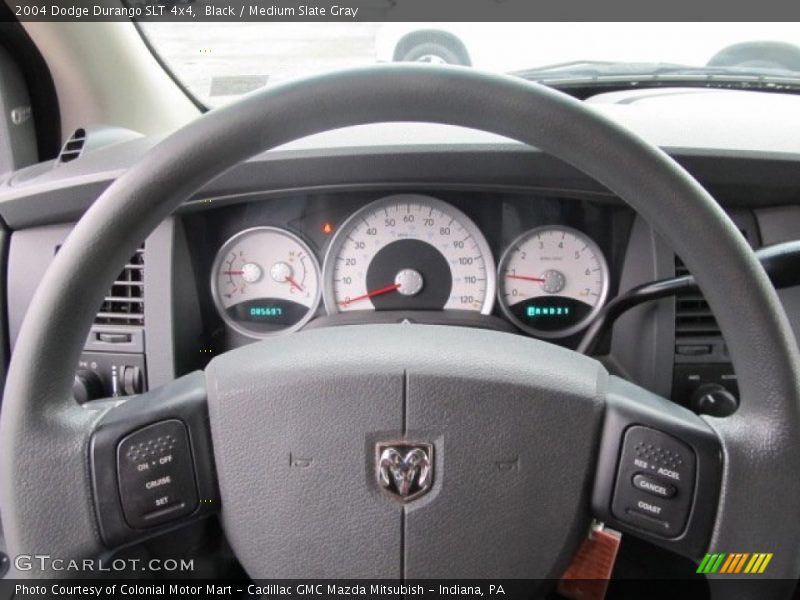 Black / Medium Slate Gray 2004 Dodge Durango SLT 4x4