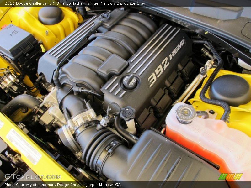  2012 Challenger SRT8 Yellow Jacket Engine - 6.4 Liter SRT HEMI OHV 16-Valve MDS V8