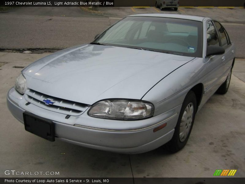 Light Adriadic Blue Metallic / Blue 1997 Chevrolet Lumina LS