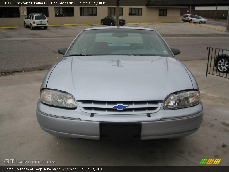 Light Adriadic Blue Metallic / Blue 1997 Chevrolet Lumina LS