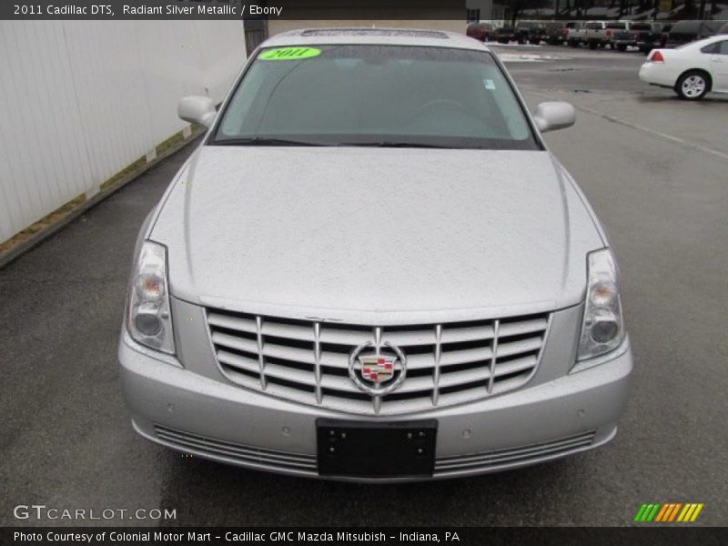Radiant Silver Metallic / Ebony 2011 Cadillac DTS