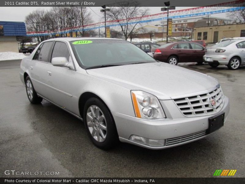 Front 3/4 View of 2011 DTS 