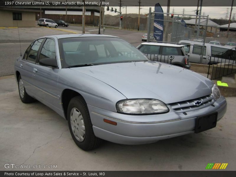 Light Adriadic Blue Metallic / Blue 1997 Chevrolet Lumina LS