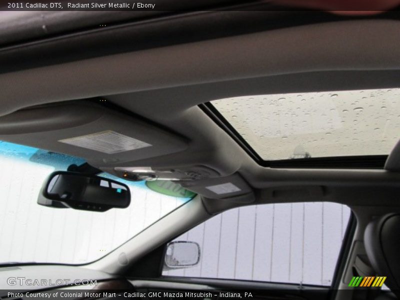 Radiant Silver Metallic / Ebony 2011 Cadillac DTS