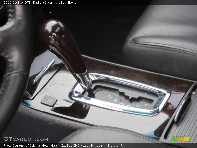 Radiant Silver Metallic / Ebony 2011 Cadillac DTS