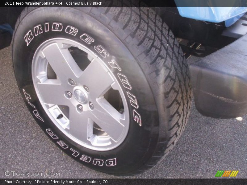 Cosmos Blue / Black 2011 Jeep Wrangler Sahara 4x4