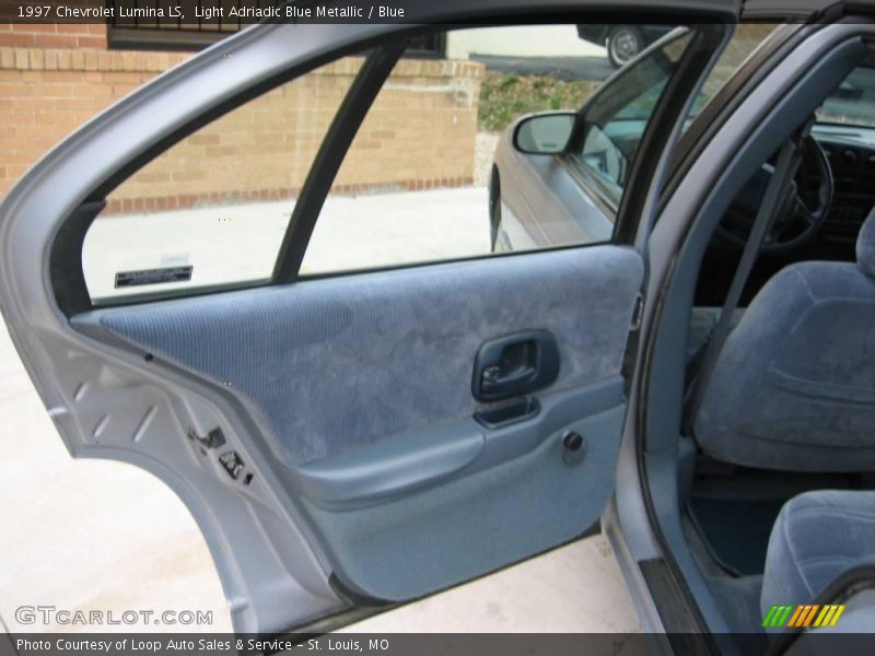 Light Adriadic Blue Metallic / Blue 1997 Chevrolet Lumina LS