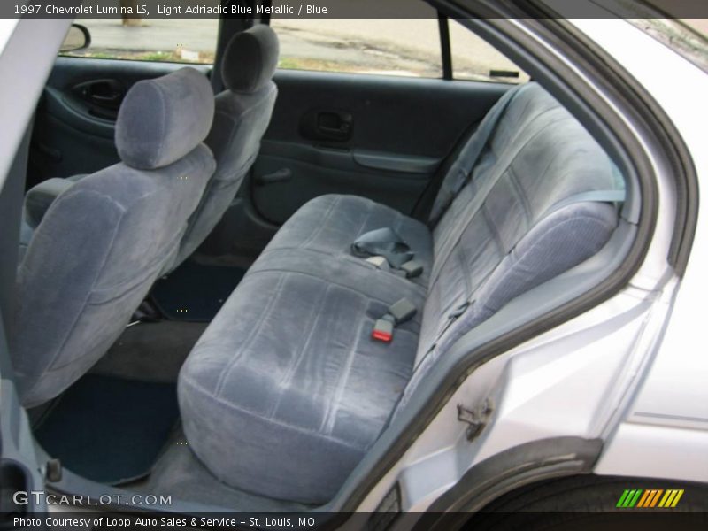 Light Adriadic Blue Metallic / Blue 1997 Chevrolet Lumina LS