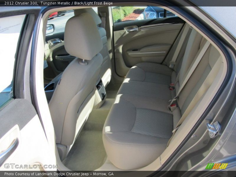Tungsten Metallic / Black/Light Frost Beige 2012 Chrysler 300
