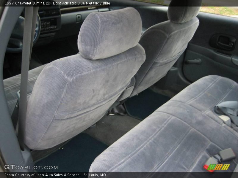 Light Adriadic Blue Metallic / Blue 1997 Chevrolet Lumina LS