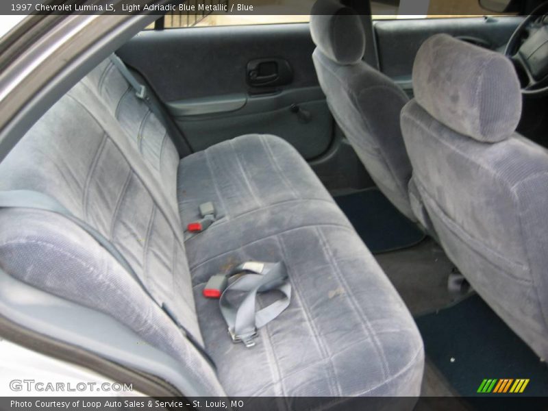 Light Adriadic Blue Metallic / Blue 1997 Chevrolet Lumina LS