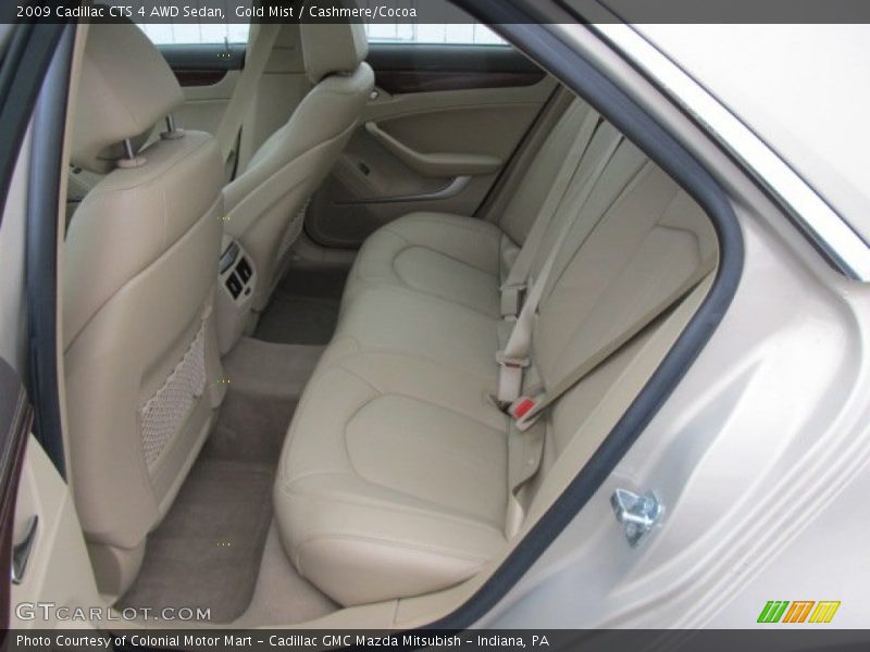 Gold Mist / Cashmere/Cocoa 2009 Cadillac CTS 4 AWD Sedan