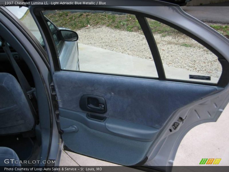 Light Adriadic Blue Metallic / Blue 1997 Chevrolet Lumina LS