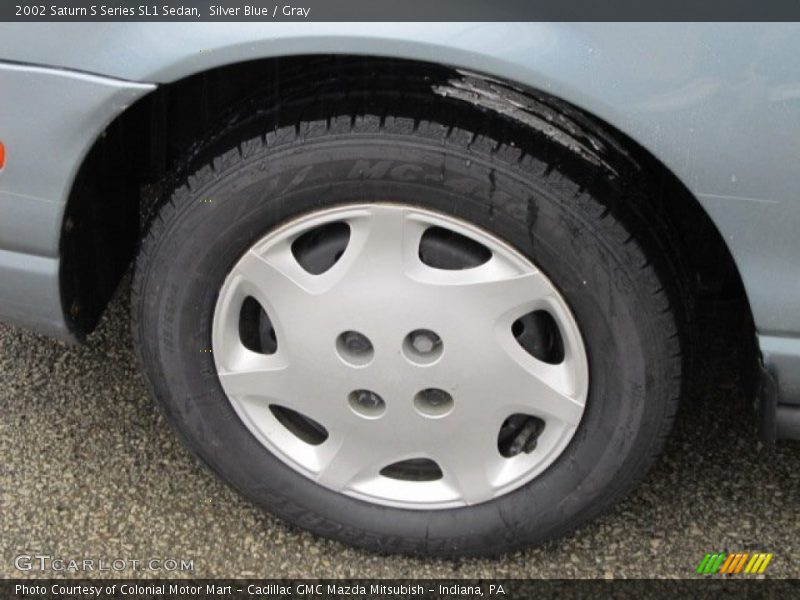 Silver Blue / Gray 2002 Saturn S Series SL1 Sedan