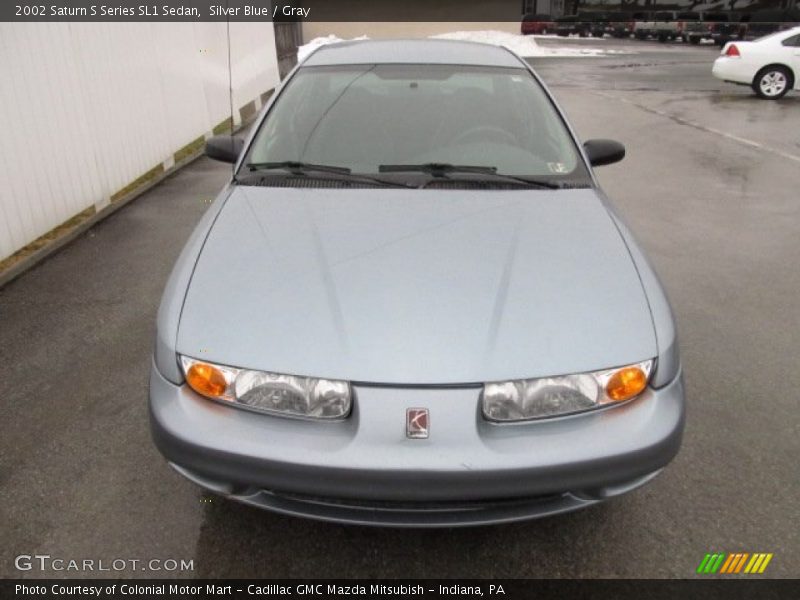 Silver Blue / Gray 2002 Saturn S Series SL1 Sedan