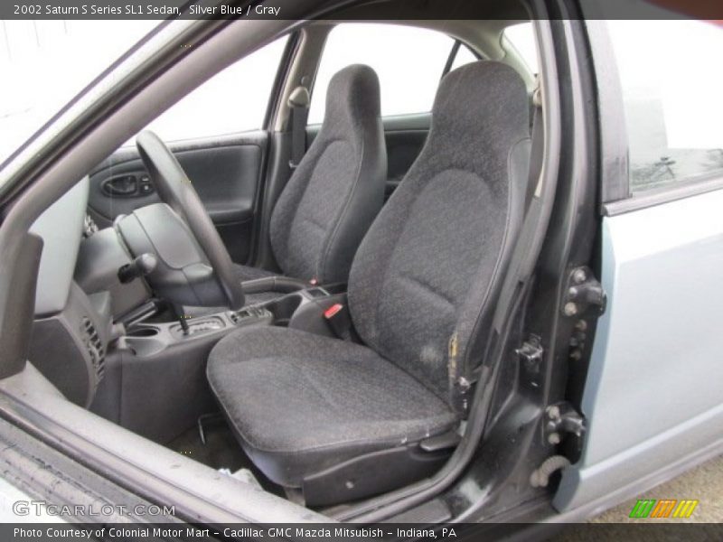 Silver Blue / Gray 2002 Saturn S Series SL1 Sedan