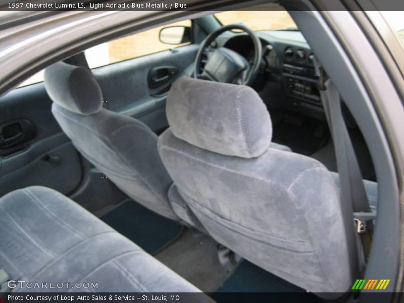 Light Adriadic Blue Metallic / Blue 1997 Chevrolet Lumina LS