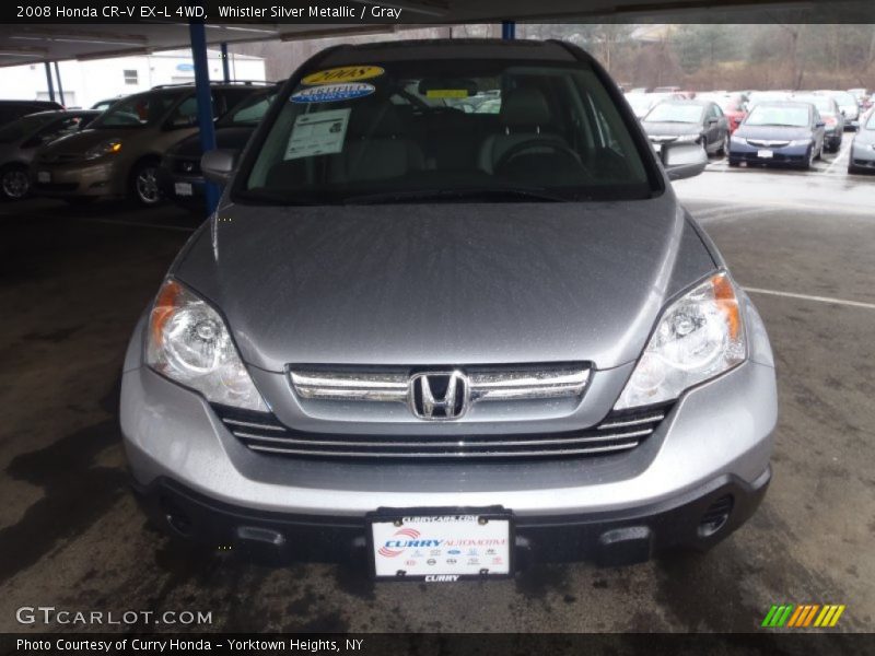 Whistler Silver Metallic / Gray 2008 Honda CR-V EX-L 4WD