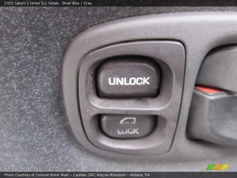 Silver Blue / Gray 2002 Saturn S Series SL1 Sedan