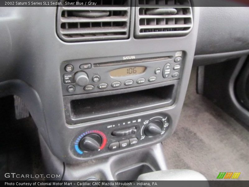 Silver Blue / Gray 2002 Saturn S Series SL1 Sedan
