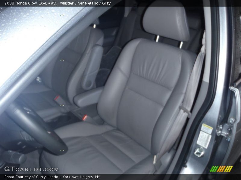 Whistler Silver Metallic / Gray 2008 Honda CR-V EX-L 4WD