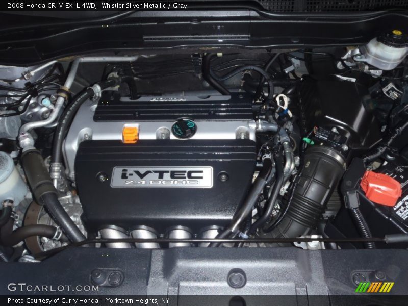 Whistler Silver Metallic / Gray 2008 Honda CR-V EX-L 4WD