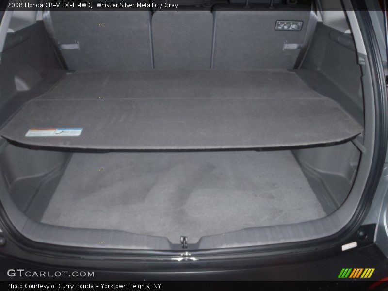 Whistler Silver Metallic / Gray 2008 Honda CR-V EX-L 4WD