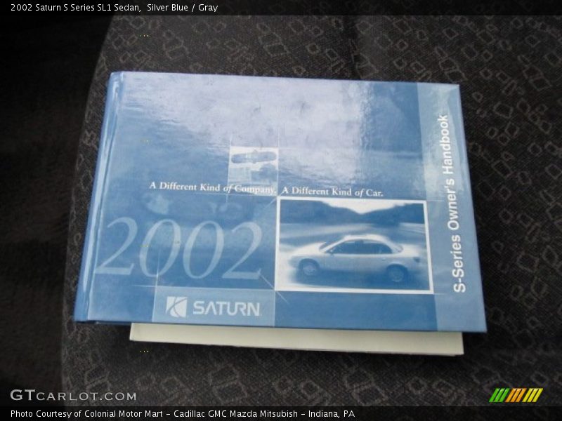 Silver Blue / Gray 2002 Saturn S Series SL1 Sedan