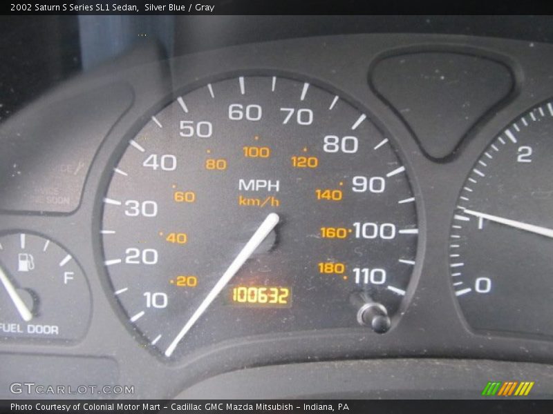Silver Blue / Gray 2002 Saturn S Series SL1 Sedan