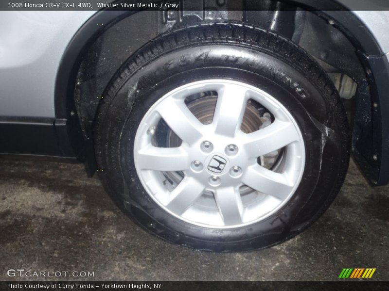 Whistler Silver Metallic / Gray 2008 Honda CR-V EX-L 4WD