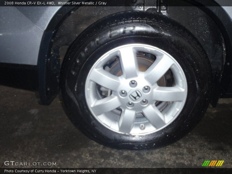 Whistler Silver Metallic / Gray 2008 Honda CR-V EX-L 4WD