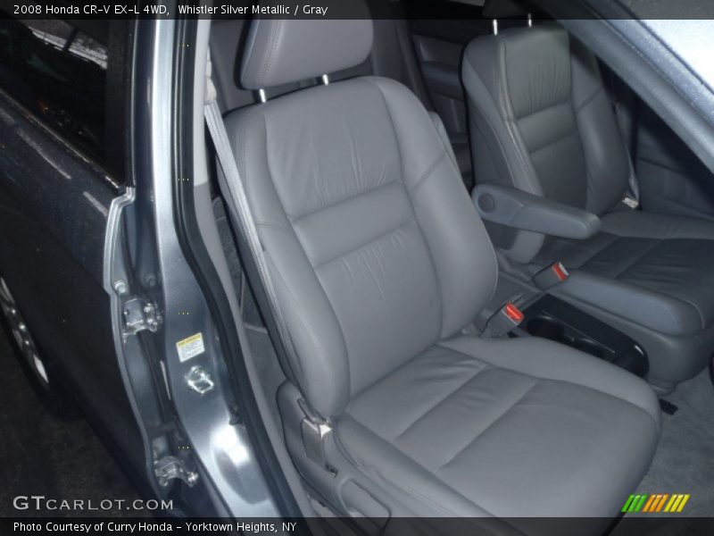 Whistler Silver Metallic / Gray 2008 Honda CR-V EX-L 4WD