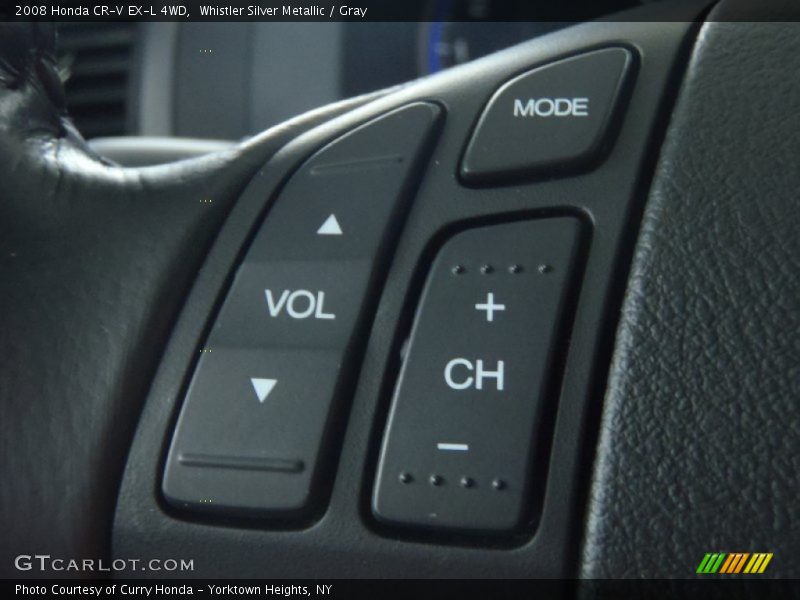 Whistler Silver Metallic / Gray 2008 Honda CR-V EX-L 4WD