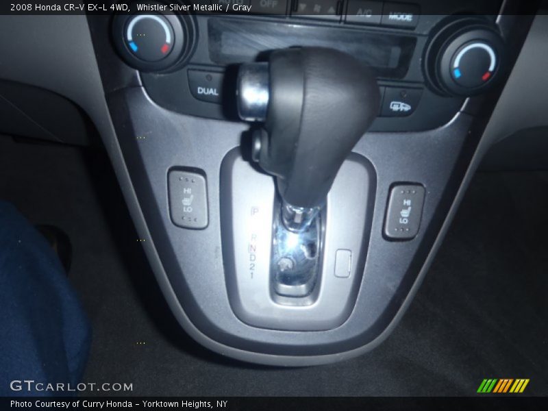 Whistler Silver Metallic / Gray 2008 Honda CR-V EX-L 4WD