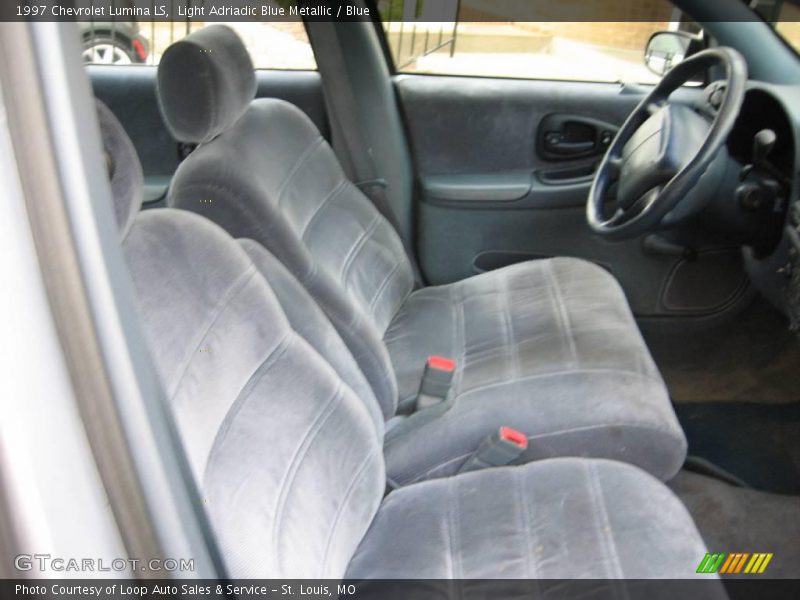 Light Adriadic Blue Metallic / Blue 1997 Chevrolet Lumina LS
