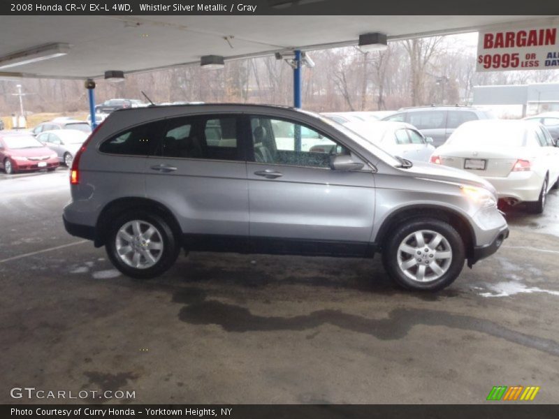 Whistler Silver Metallic / Gray 2008 Honda CR-V EX-L 4WD
